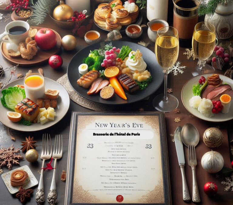 Menu spécial Nouvel an 2024