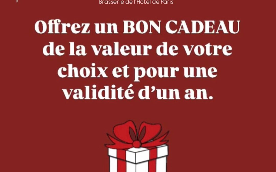 Offrez un bon cadeau
